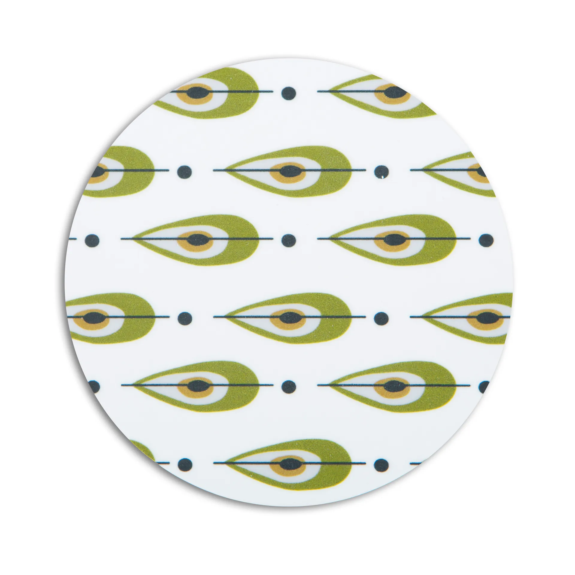 Base High Pears 21 cm, verde azeitona Opto Design