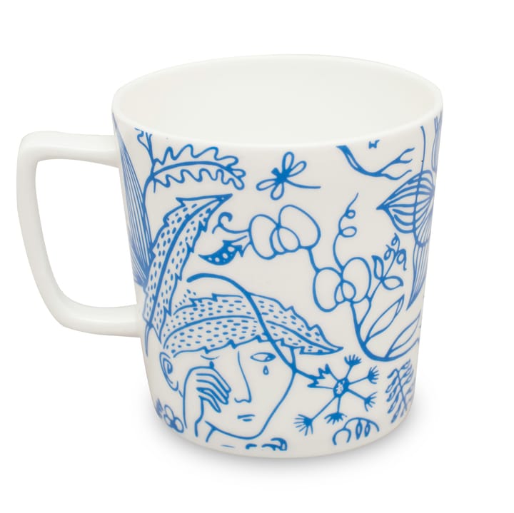 Caneca Grazia 32 cl - Blue-white - Opto Design