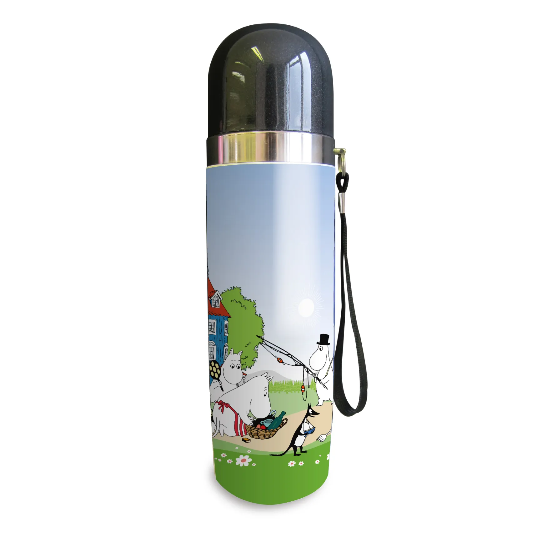 Garrafa termo Moomin Holiday-Summer 0,5 l, Verde Opto Design