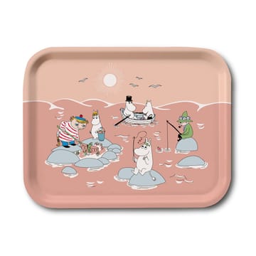 Tabuleiro Fiske Moomin summer 2022 20x27 cm - Rosa  - Opto Design
