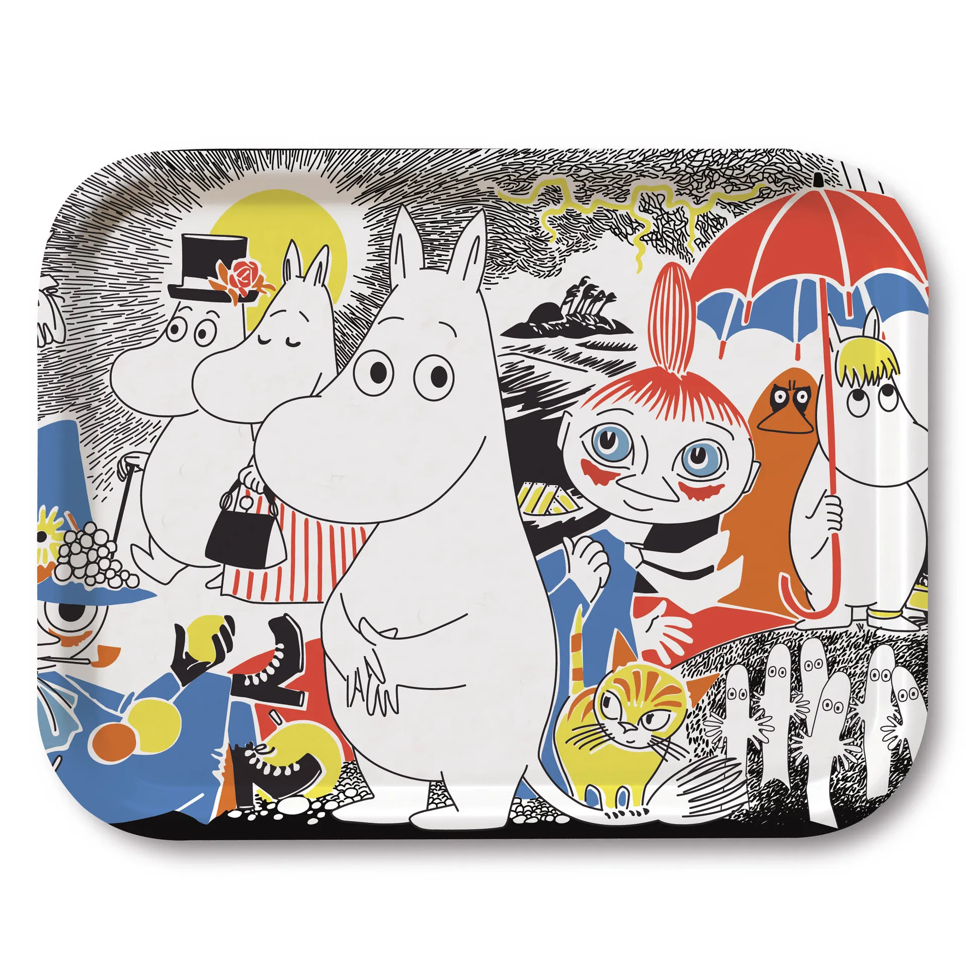 Tabuleiro Moomin Comic Cover No. 1, 27x20 cm Opto Design