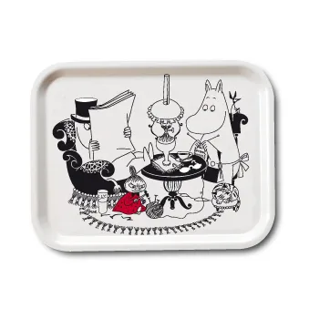Tabuleiro Papa Reading Moomin, 27x20 cm Opto Design