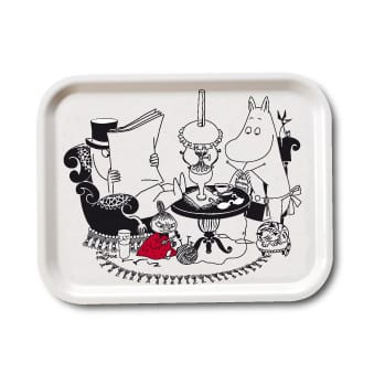 Tabuleiro Papa Reading Moomin - 27x20 cm - Opto Design