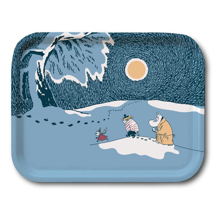 Tabuleiro Snow moonlight Moomin winter 2021 - 20x27 cm - Opto Design