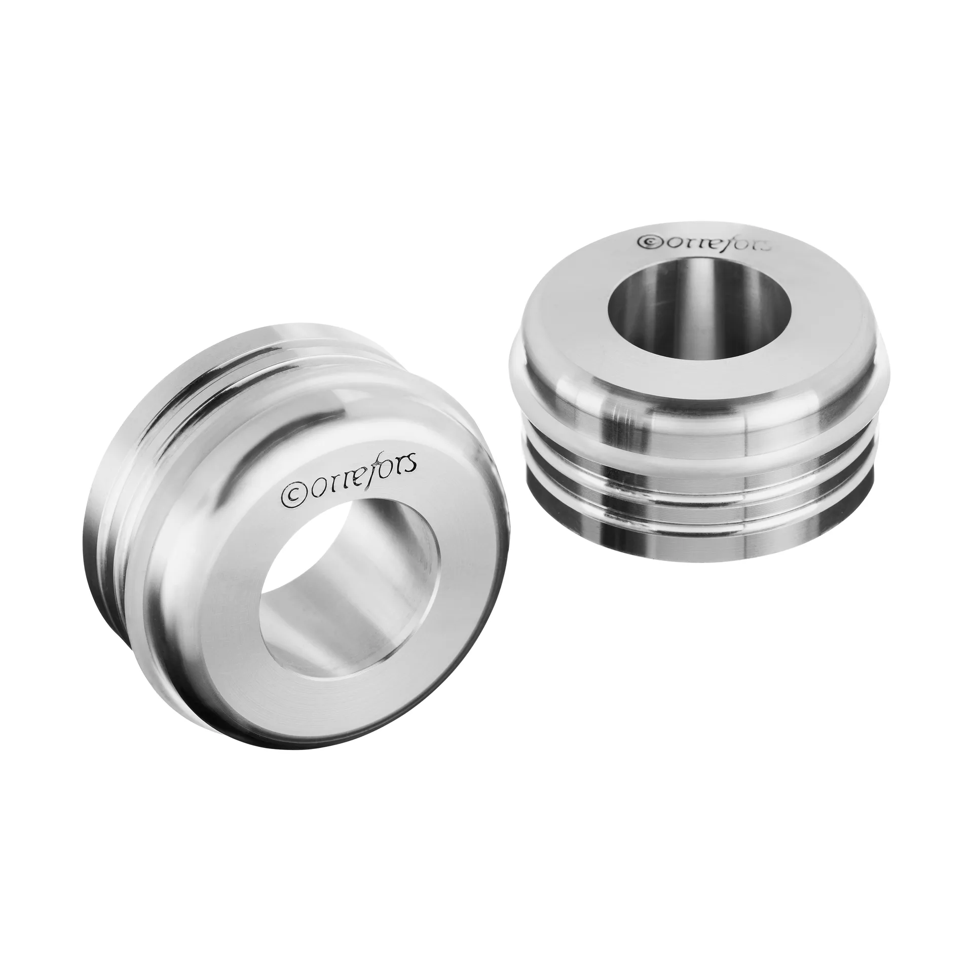 Adaptador para interrutor de luz 2 unidades, Alumínio Orrefors