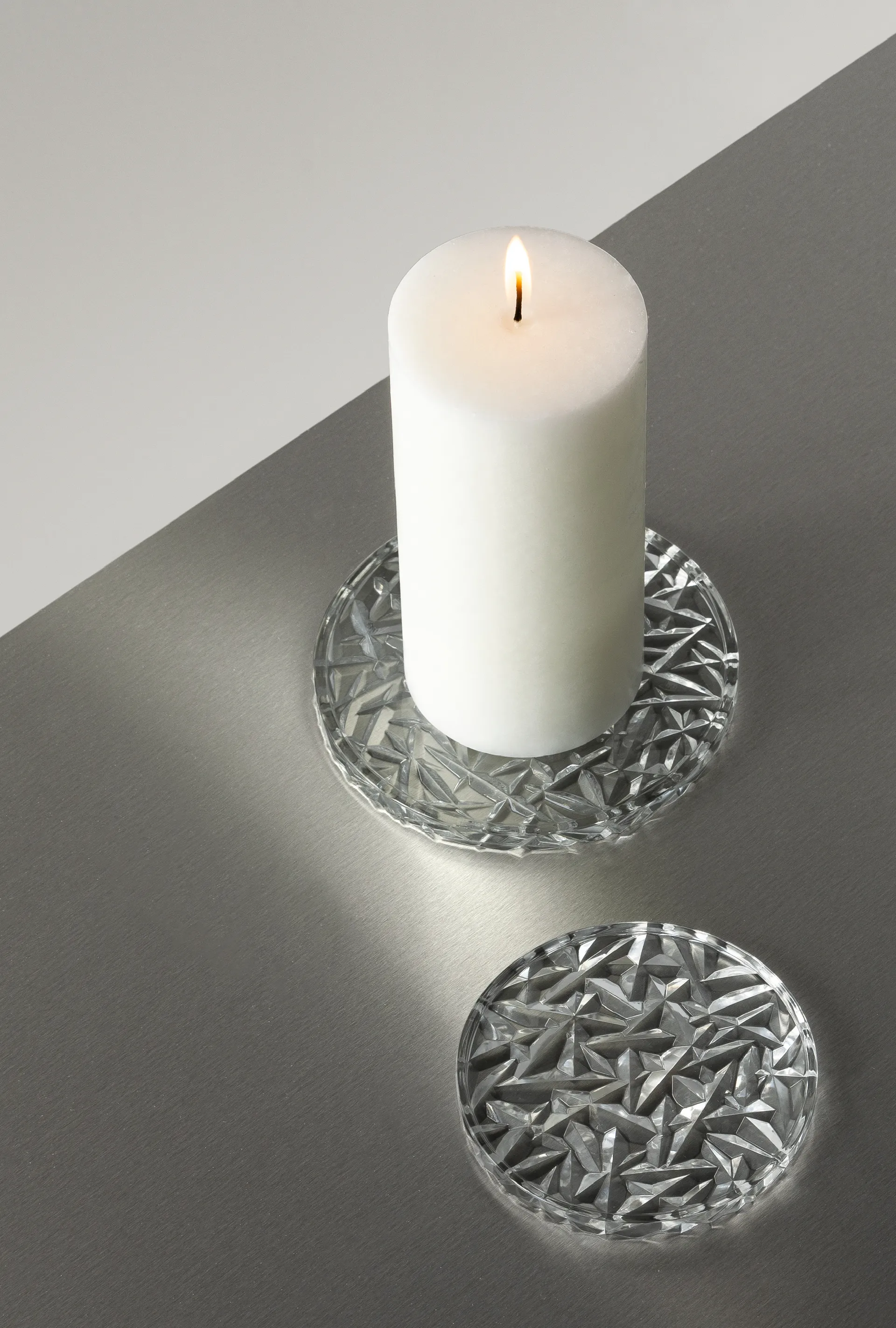 Carat base para copos Ø10 cm 2 unid., Transparente Orrefors