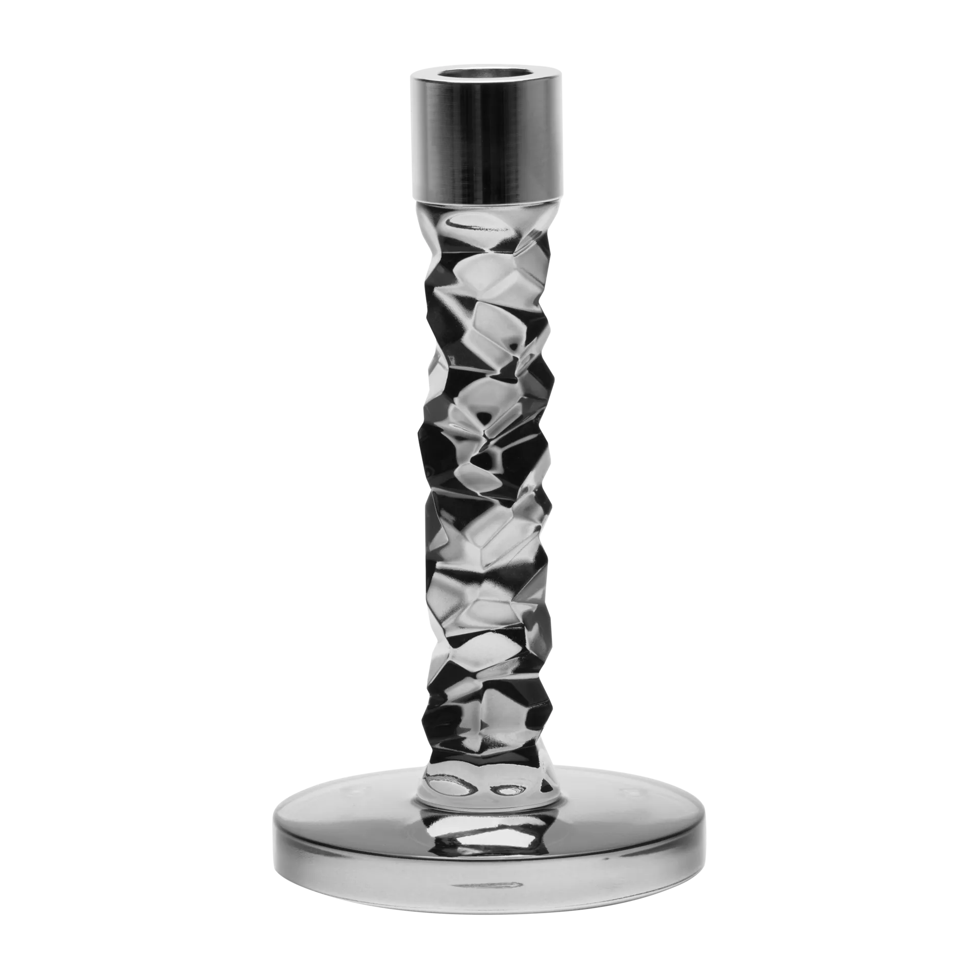 Carat castiçais antracite, 183 mm Orrefors