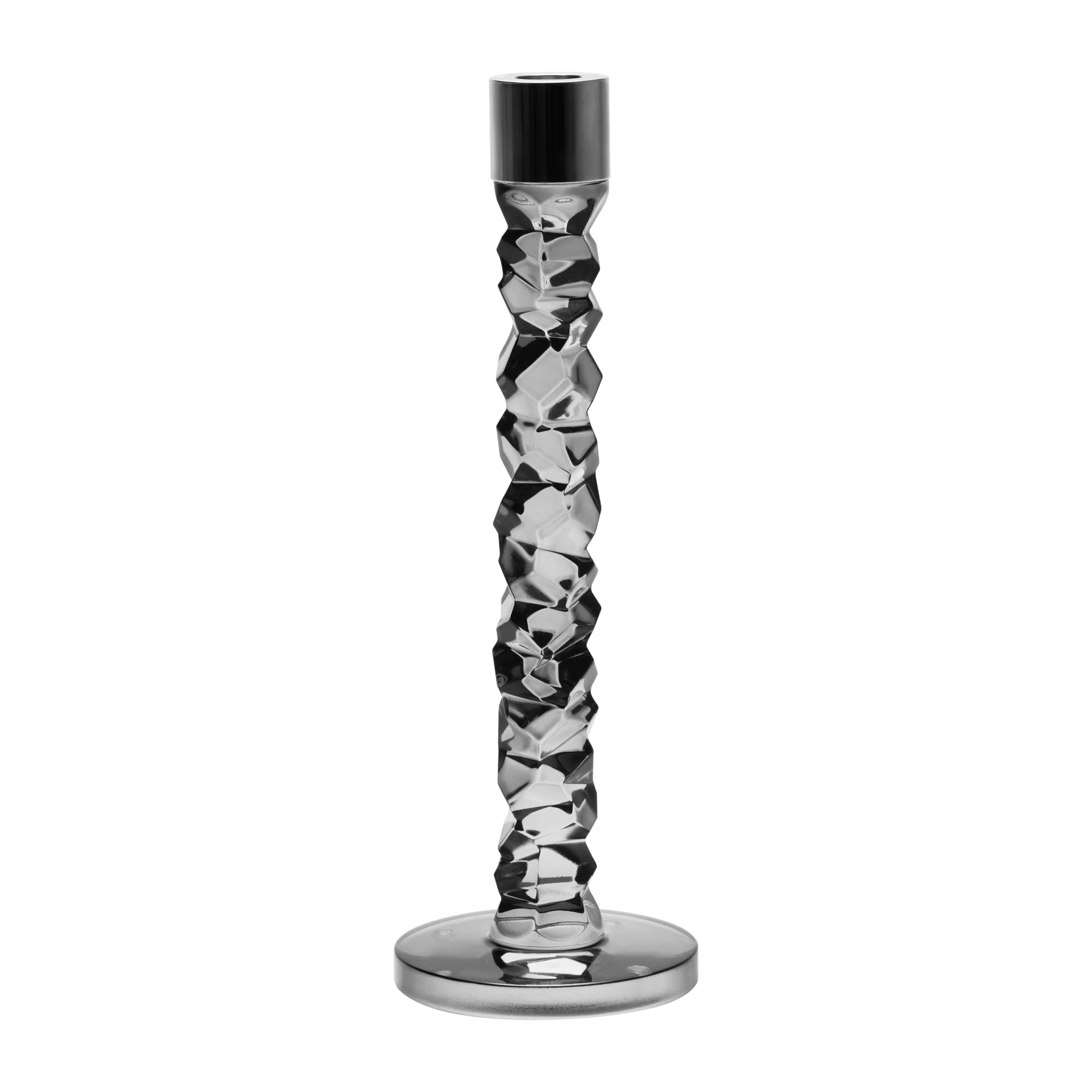 Carat castiçais antracite, 297 mm Orrefors