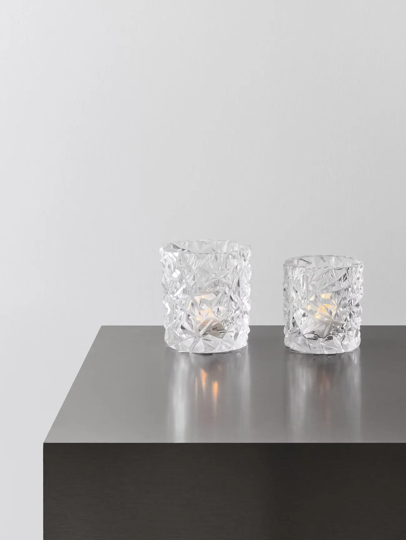 Carat porta-vela transparente, 7.9 cm Orrefors