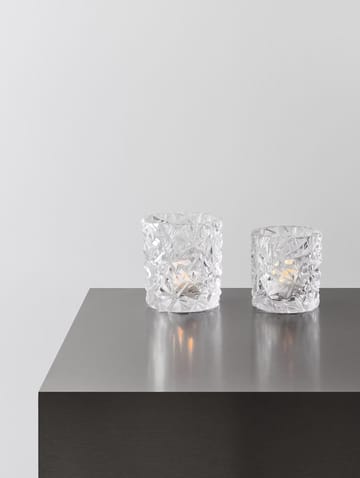 Carat porta-vela transparente - 9.2 cm - Orrefors