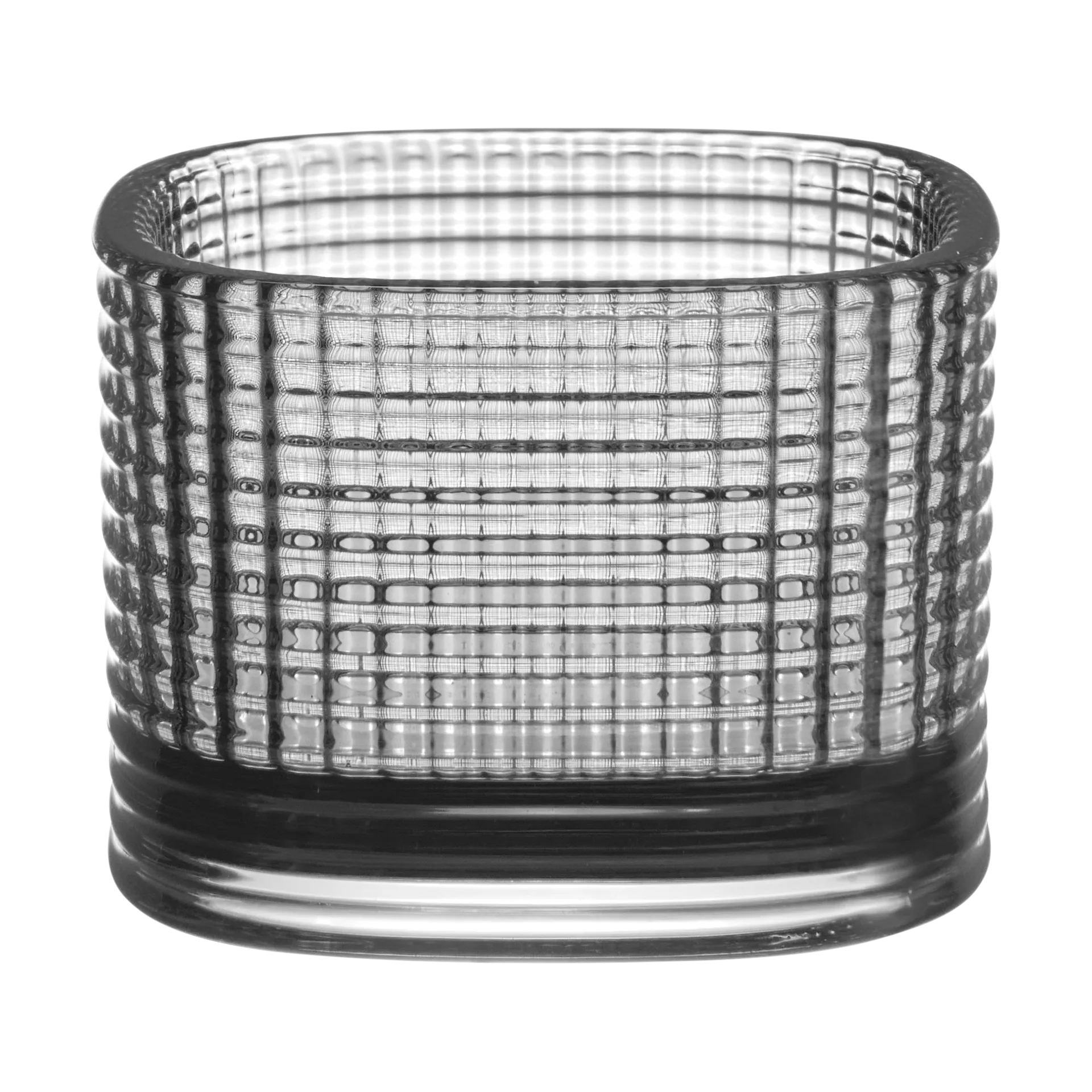 Castiçal Magica super circle 50 mm, Cinza Orrefors