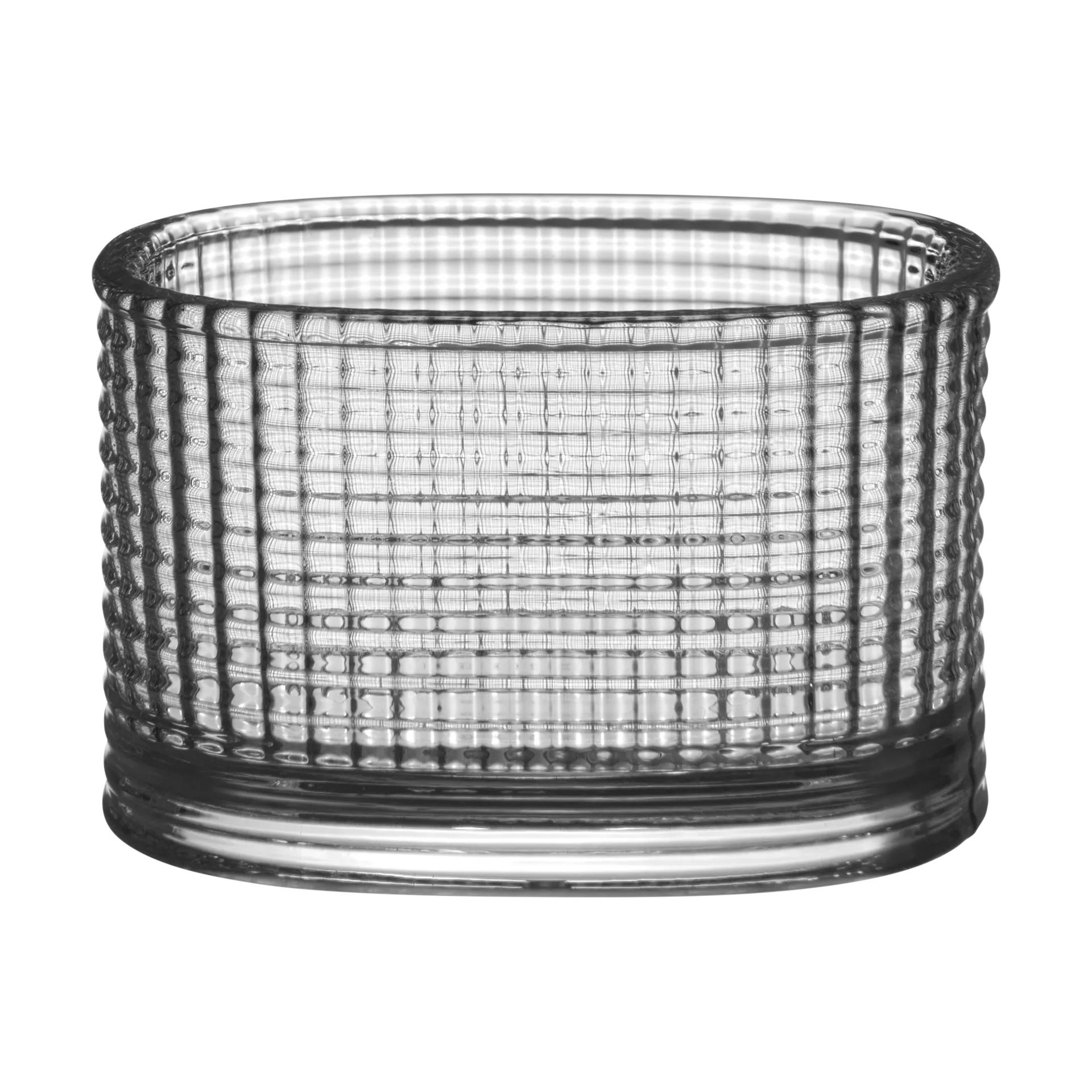 Castiçal Magica super elipse 50 mm, Cinza Orrefors