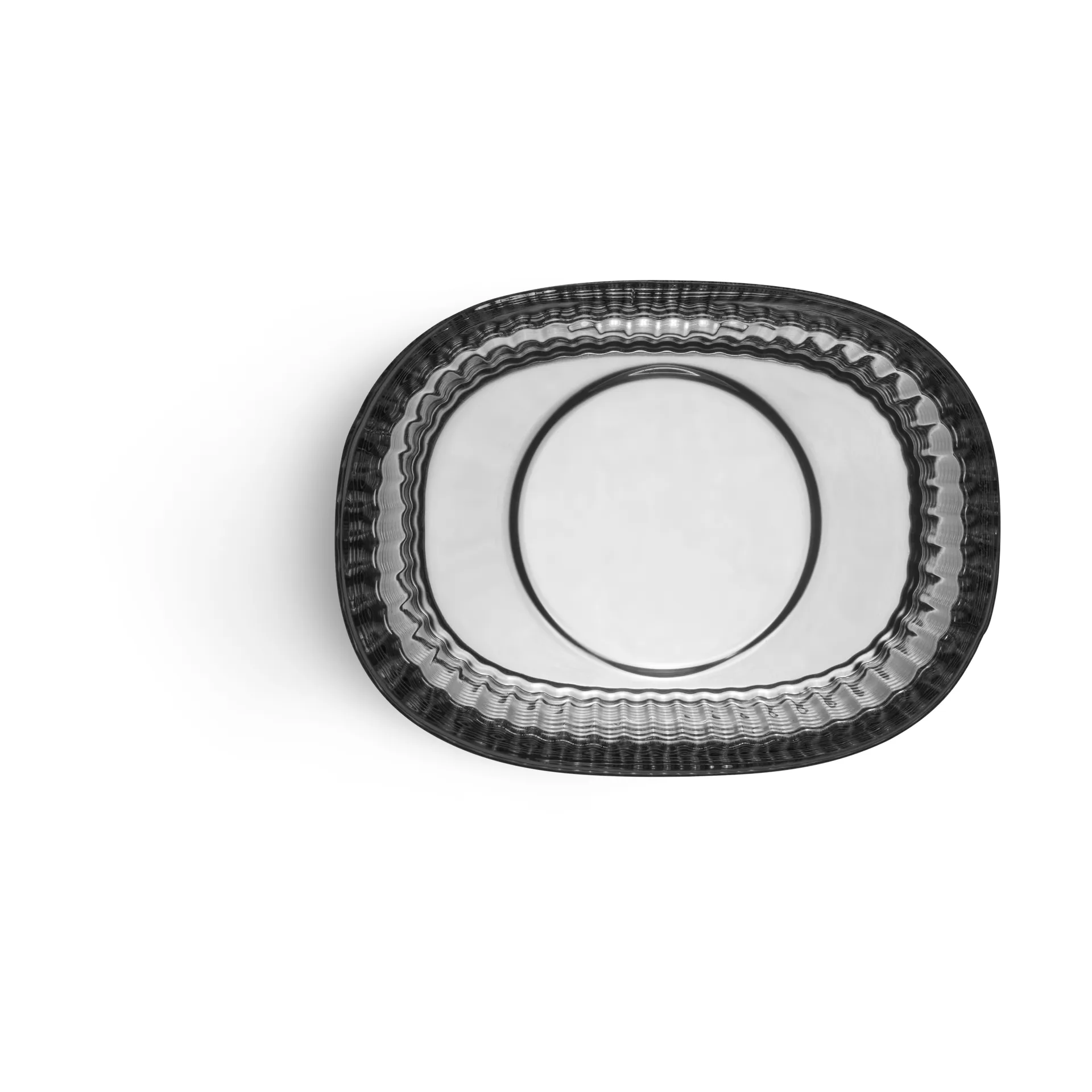 Castiçal Magica super elipse 50 mm, Cinza Orrefors