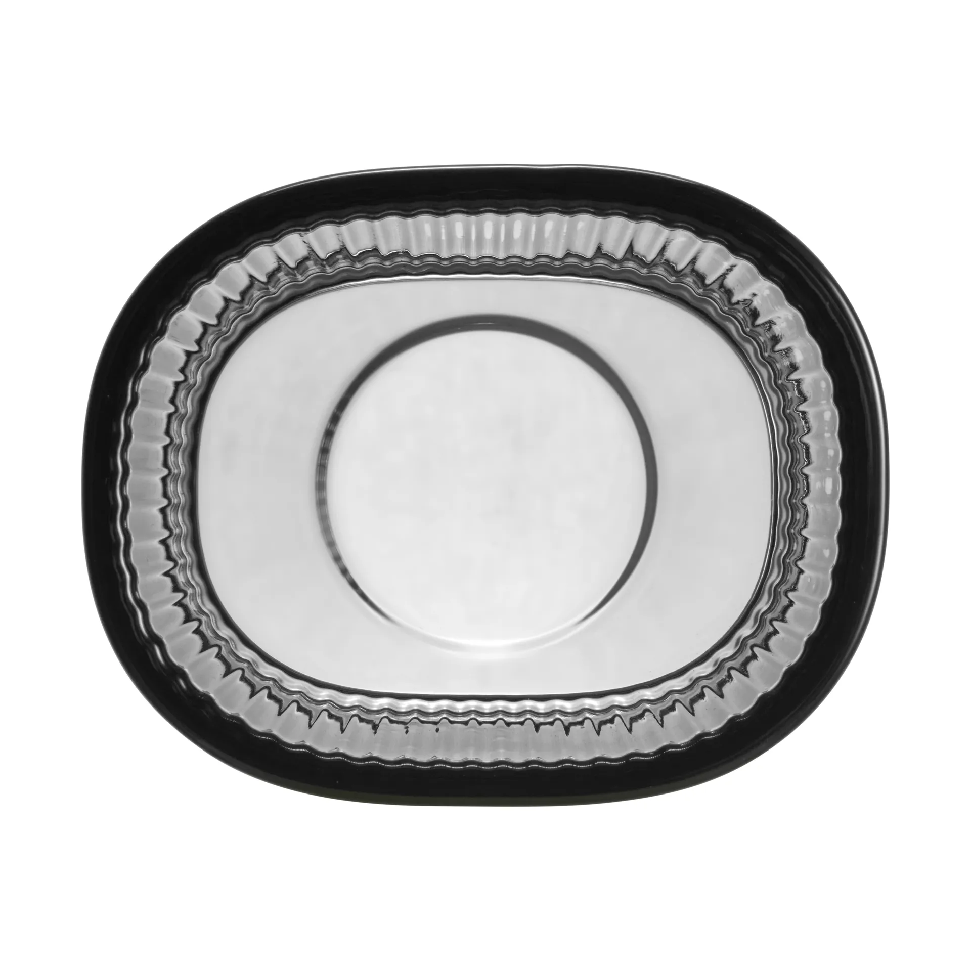 Castiçal Magica super elipse 70 mm, Cinza Orrefors