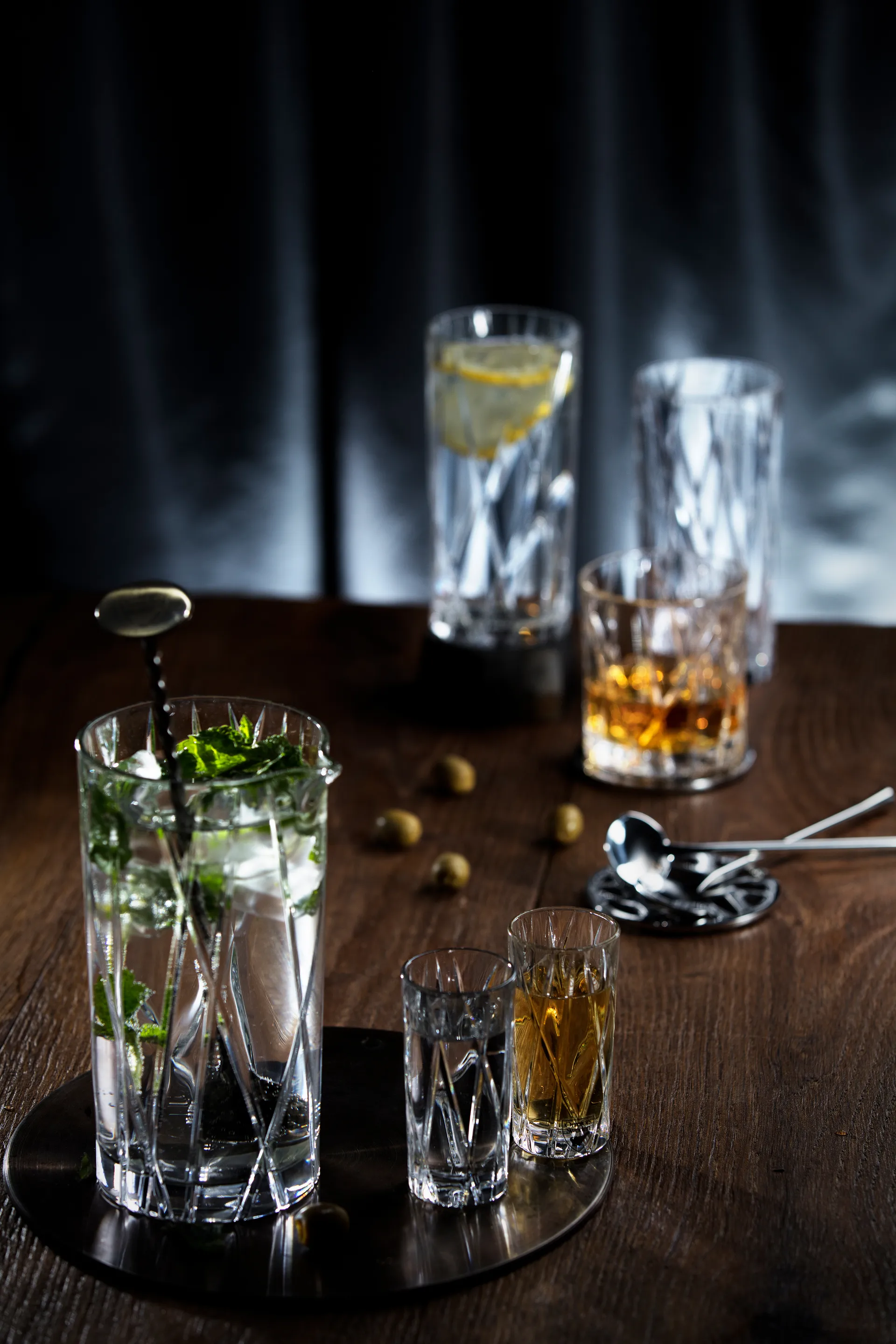 Colher para bebidas City 170 mm 2 unidades, Aço inoxidável Orrefors