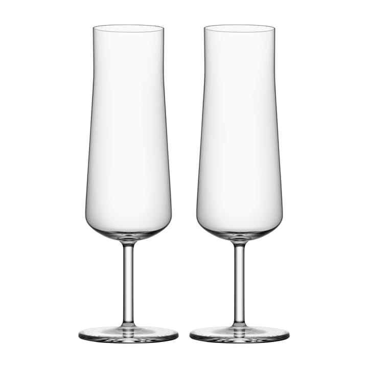 Copo de champanhe Informal 22 cl 2 un., Clear Orrefors