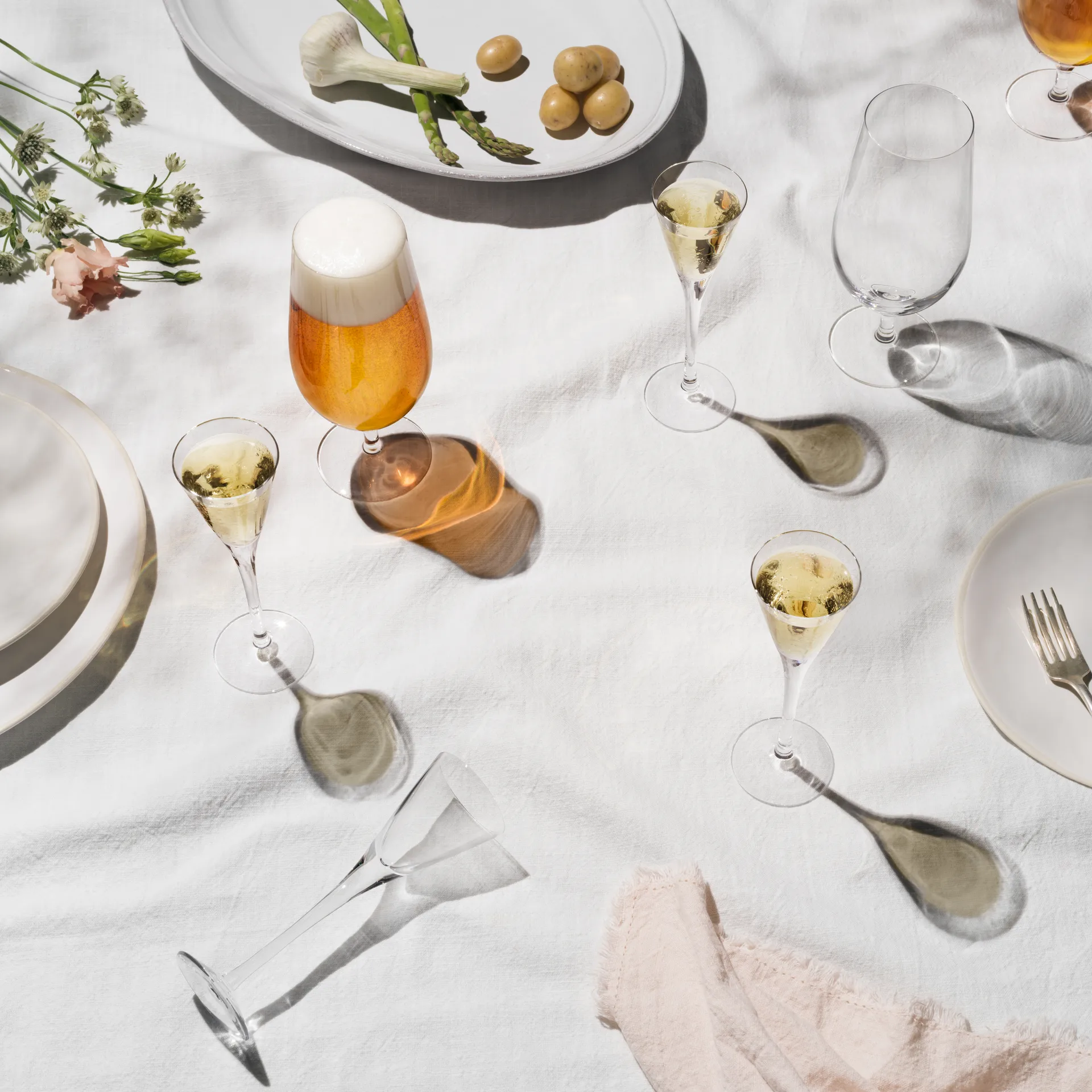 copo de snaps More, conjunto de 2 Orrefors