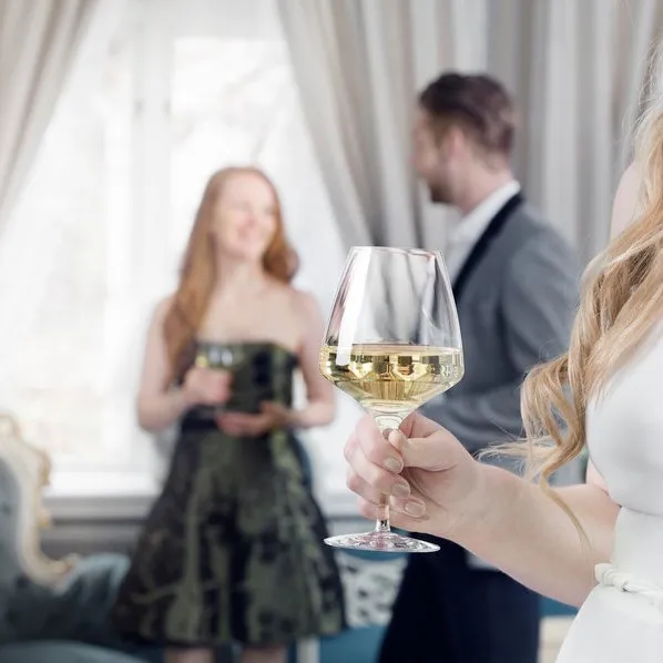 Copo de vinho Pulse, 4 un., conjunto de 4, 46 cl. Orrefors