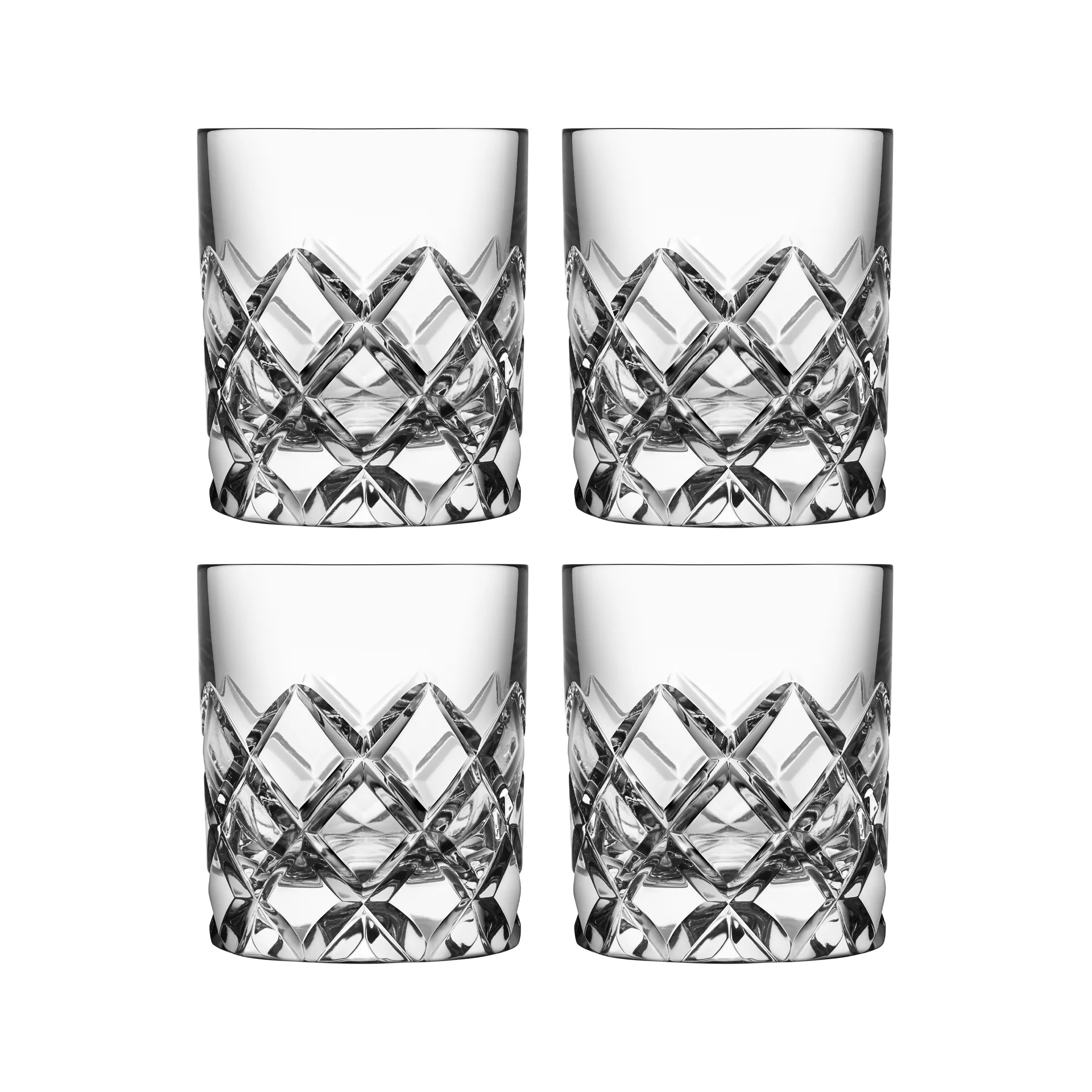 Copo de whiskey Sofiero 4 un., Clear Orrefors