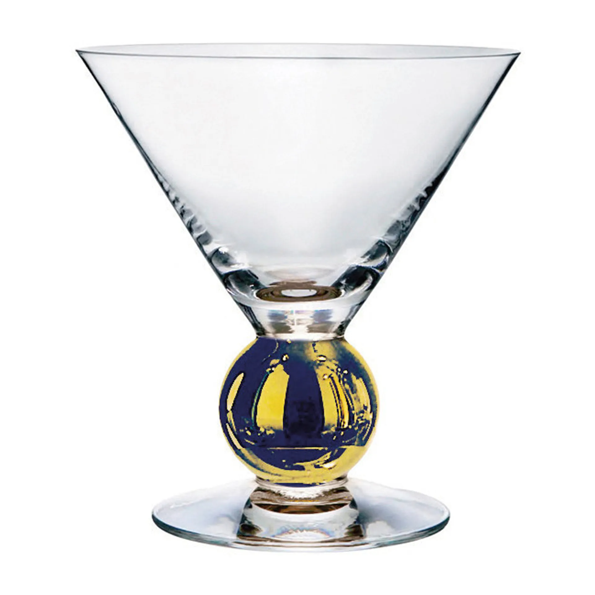 Copo para martini Nobel 23 cl, Transparente / Dourado Orrefors