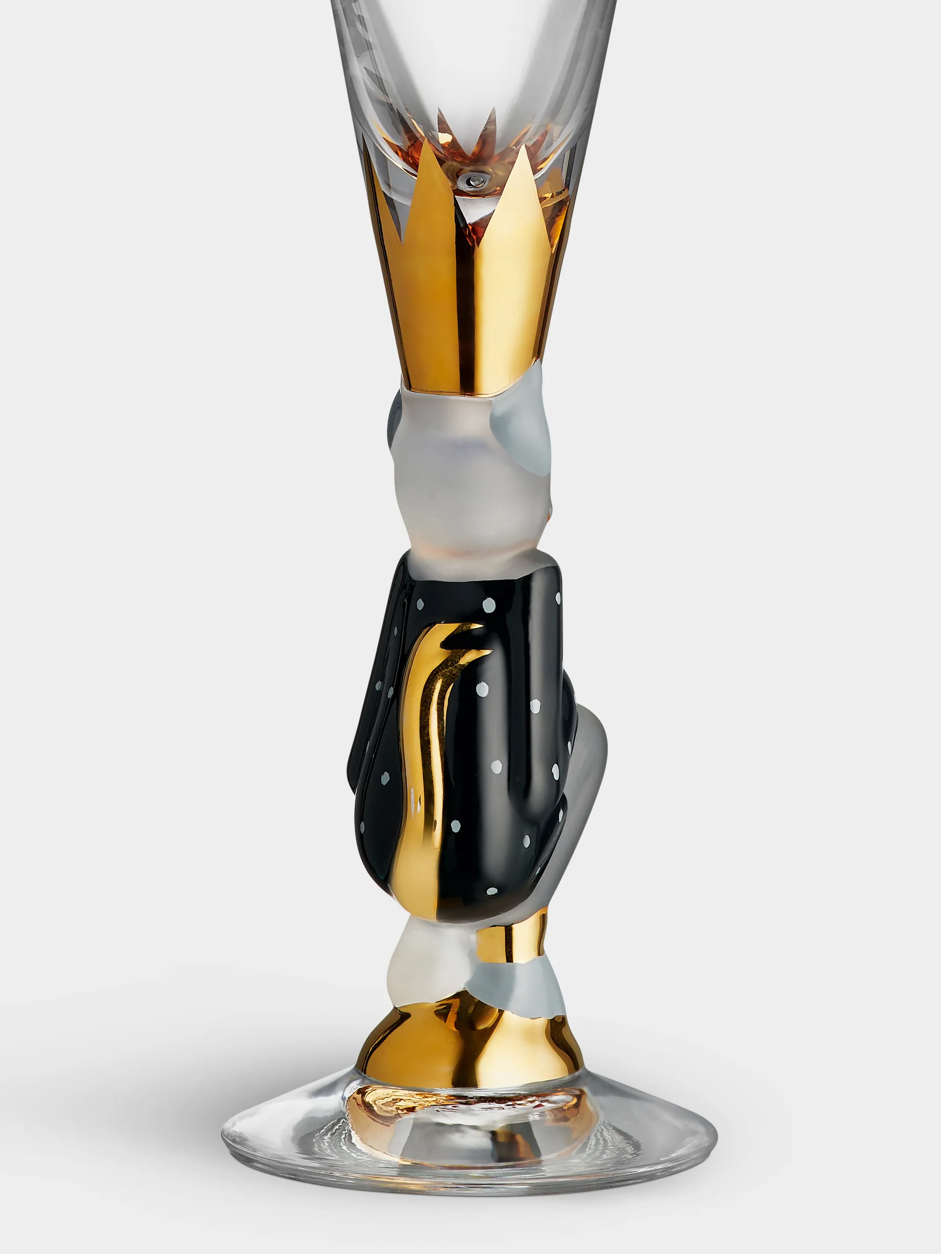 Copo Sparkling Devil 19 cl, Cinza escuro Orrefors