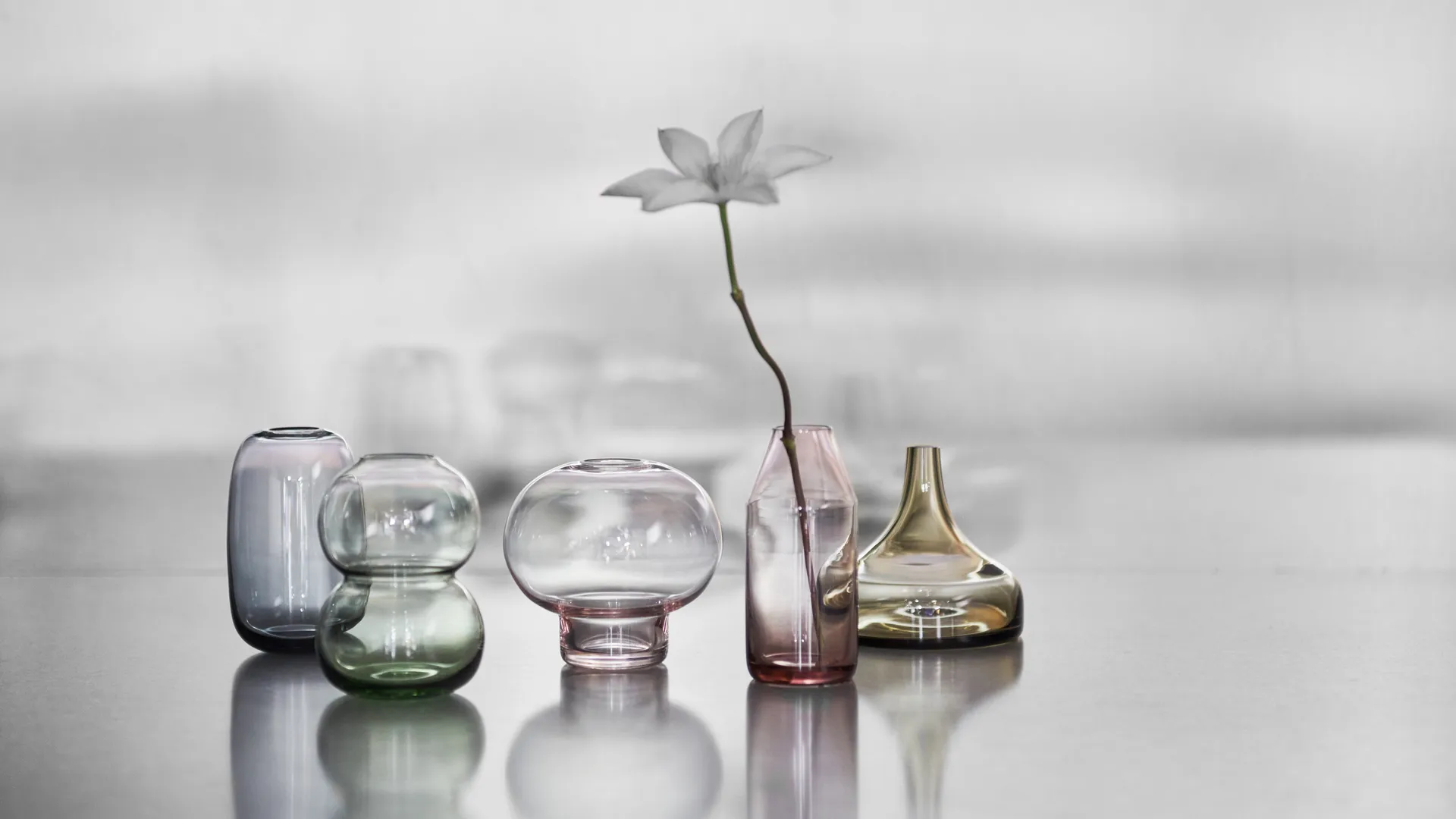 Midsummer mini vaso Oxeye Daisy, 93 mm Orrefors