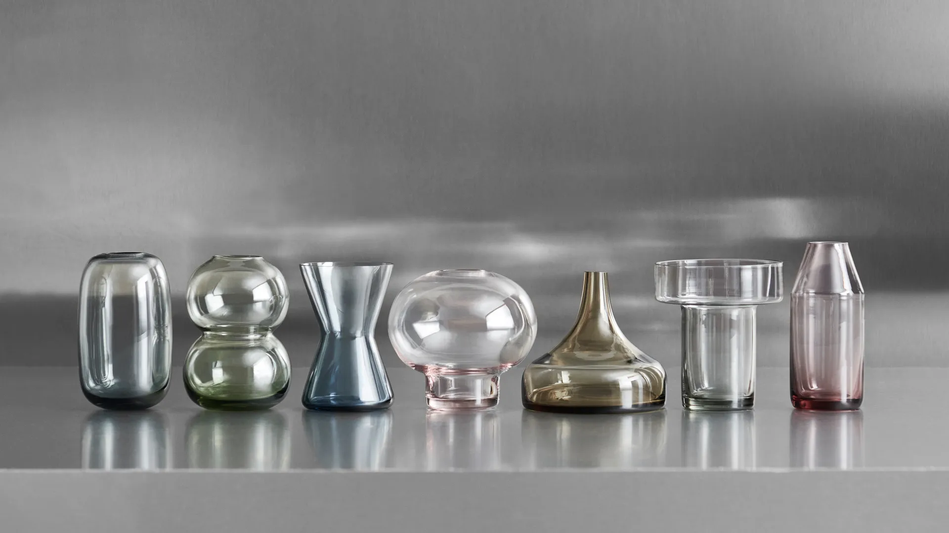 Midsummer mini vaso Water Avens, 82 mm Orrefors