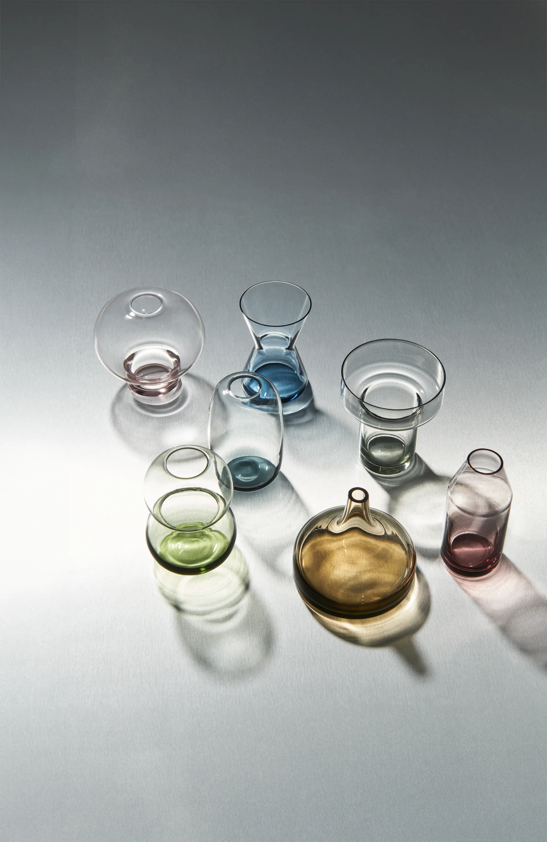 Midsummer mini vaso Water Avens, 82 mm Orrefors