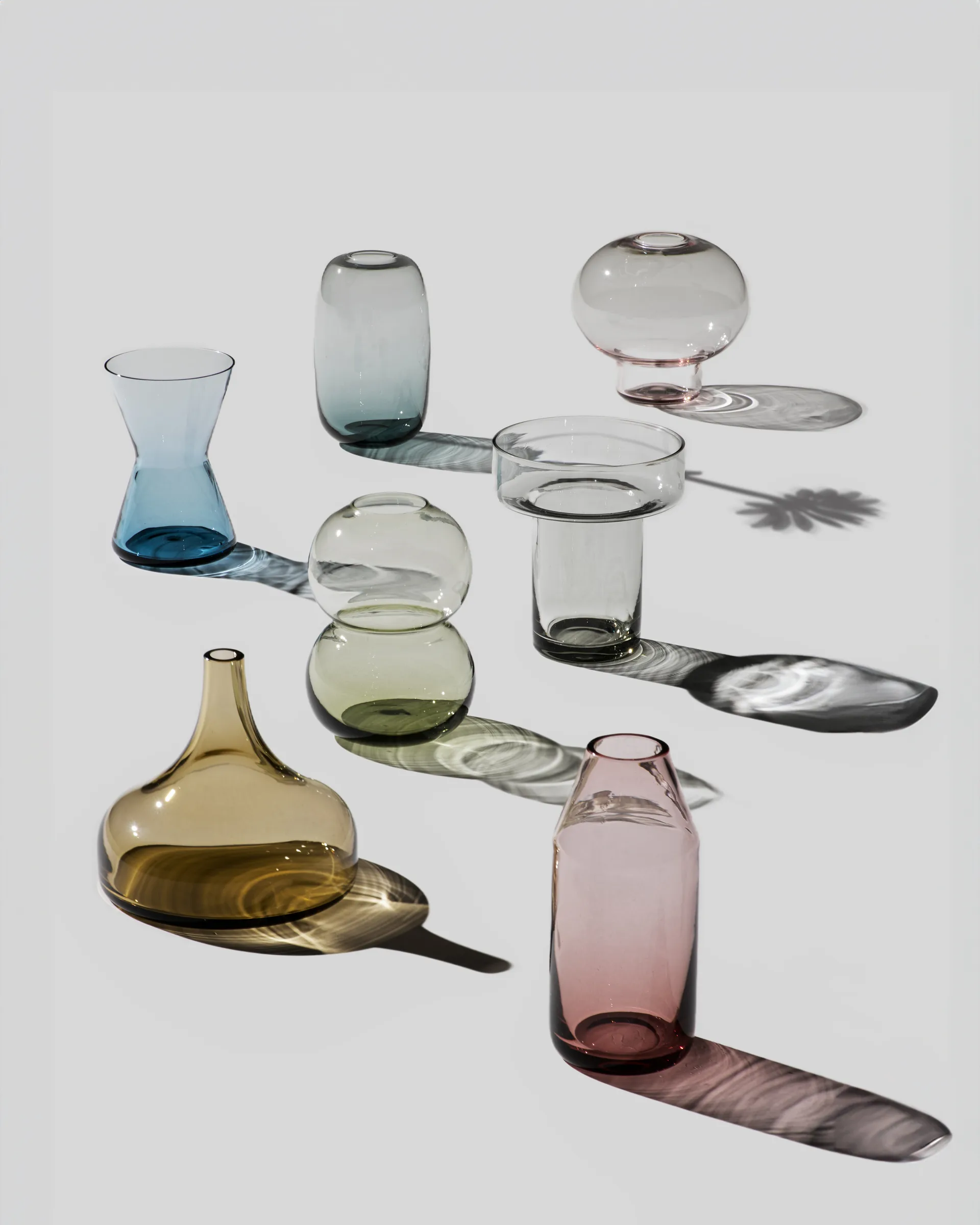 Midsummer mini vasos 7 peças, Multicolor Orrefors