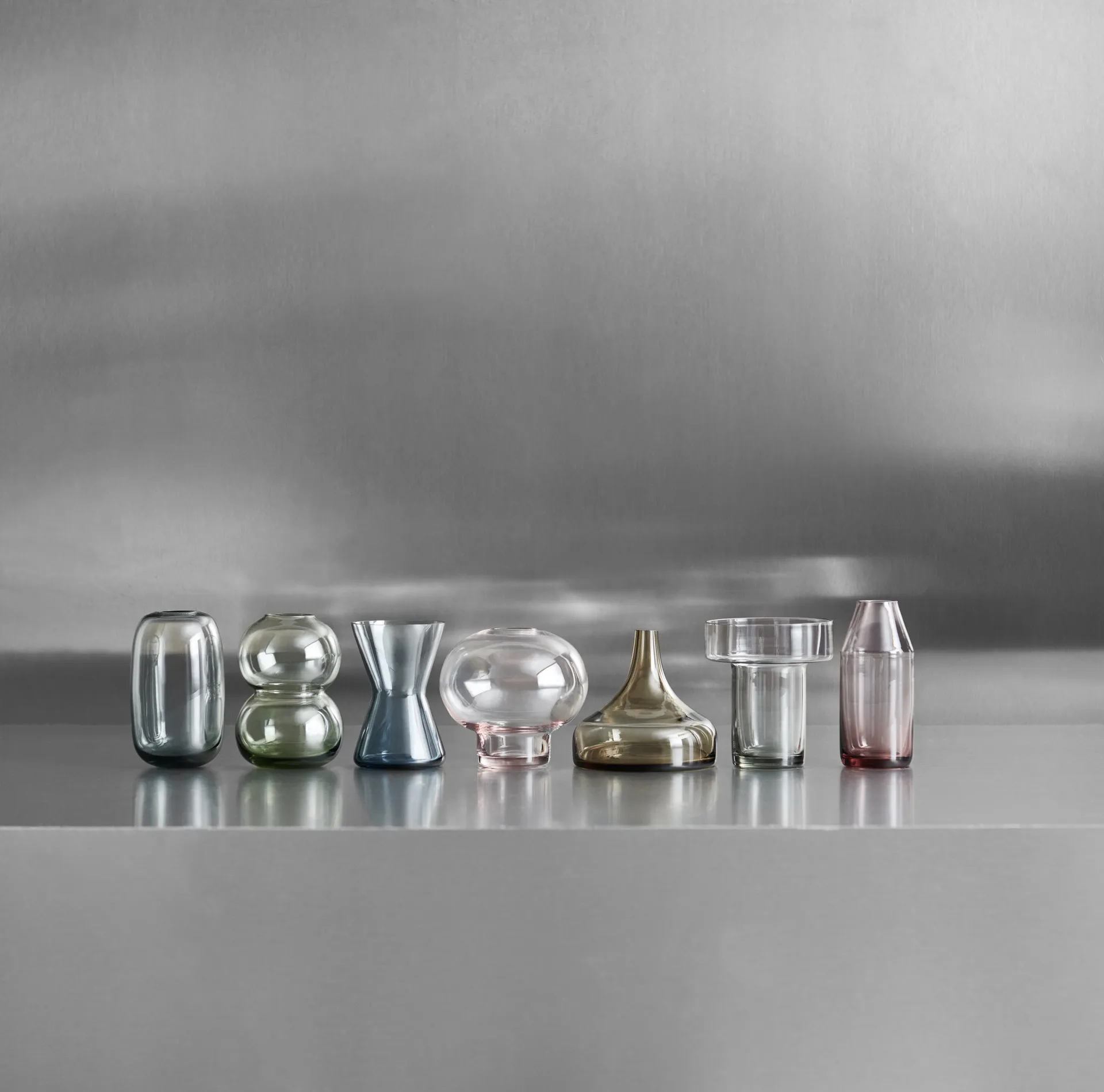 Midsummer mini vasos 7 peças, Multicolor Orrefors