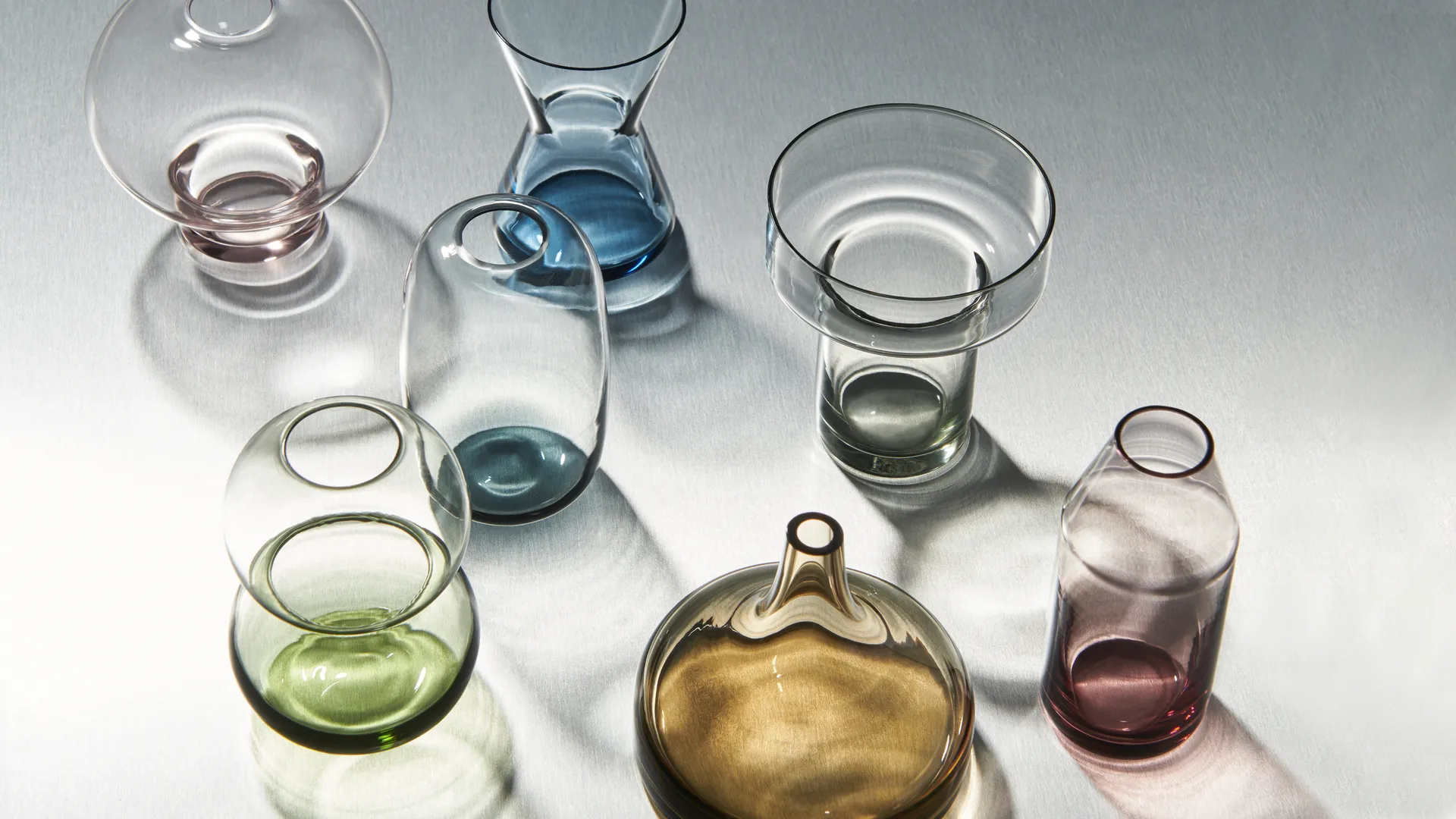 Midsummer mini vasos 7 peças, Multicolor Orrefors