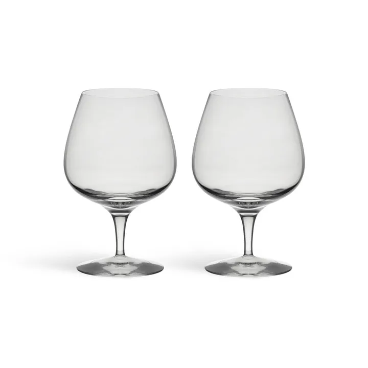 More copo de conhaque - Transparente, 33 cl, pack de 2 - Orrefors