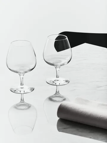 More copo de conhaque - Transparente, 33 cl, pack de 2 - Orrefors