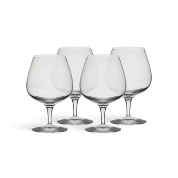 More copo de conhaque - Transparente, 33 cl, pack de 4 - Orrefors