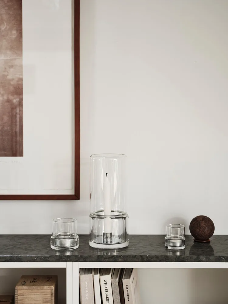 Porta-vela e Tou 290 mm, Clear Orrefors