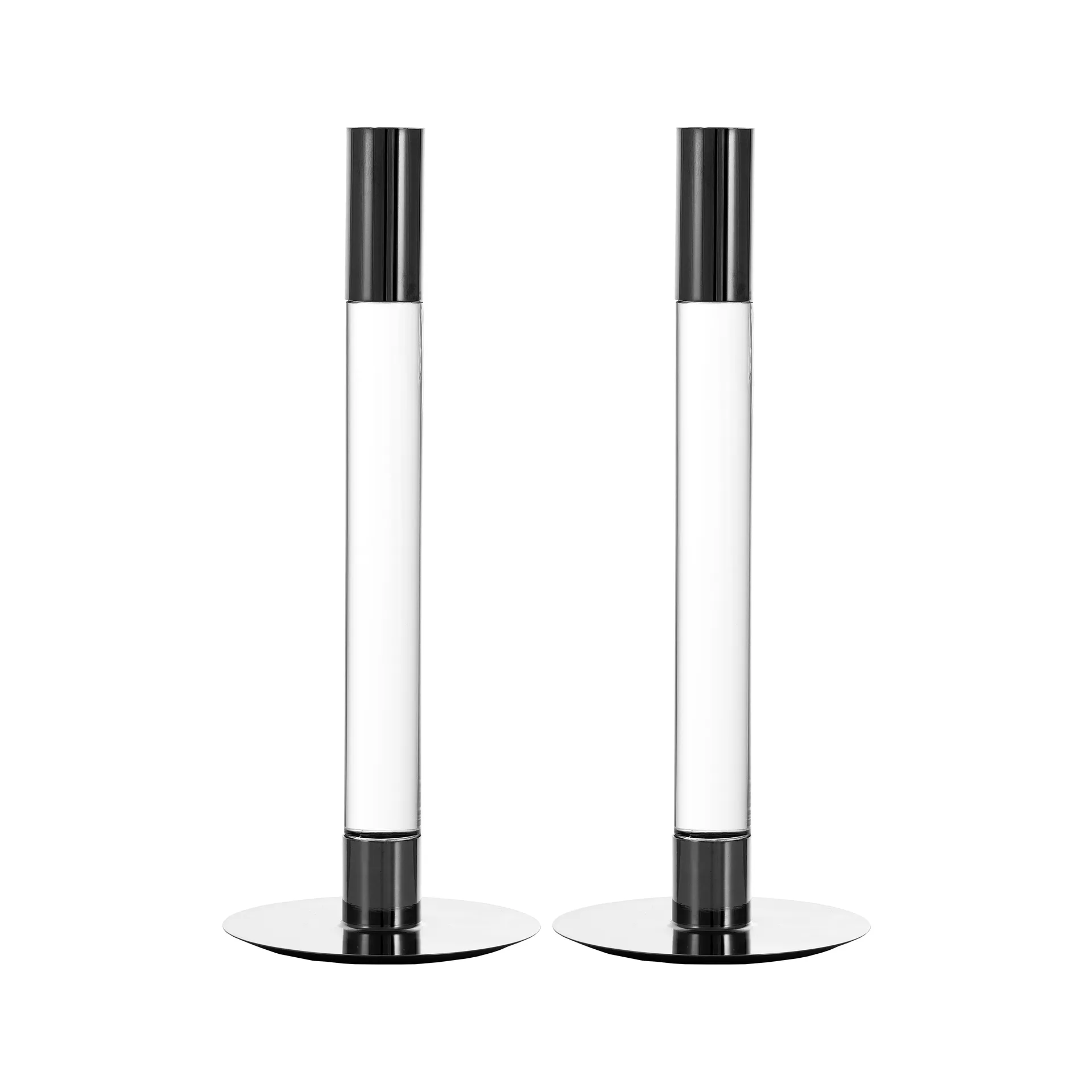Suporte de velas Lumiere 26,5 cm 2 un., Clear Orrefors