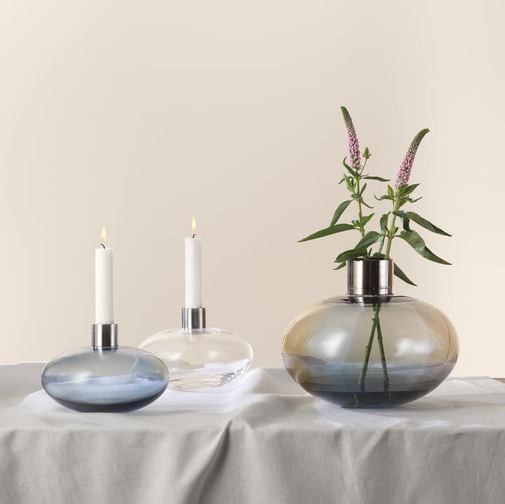 Suporte de velas Pluto, transparente Orrefors