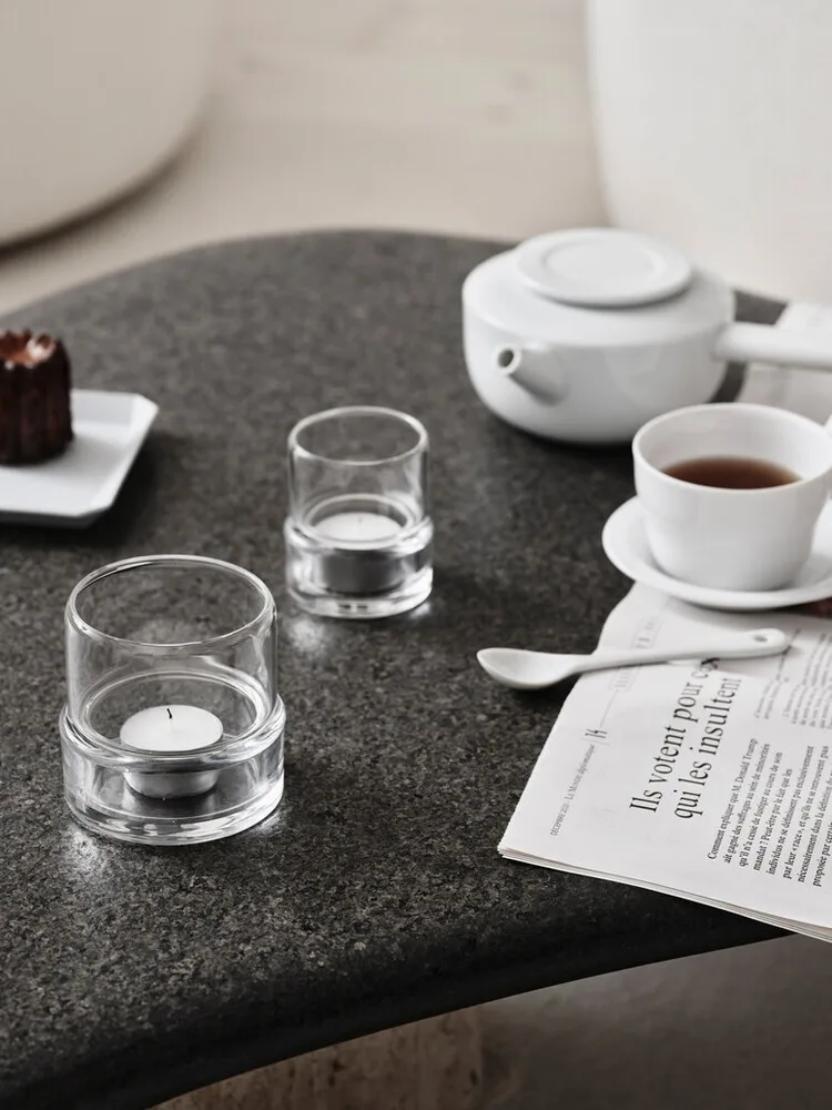 Suporte de velas Tou 70 mm, Clear Orrefors