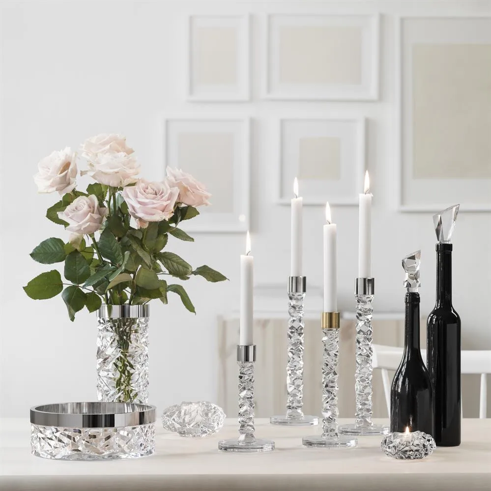 Vaso alto Carat, 24 cm Orrefors