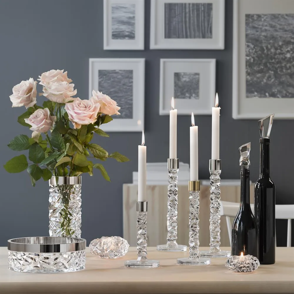 Vaso alto Carat, 24 cm Orrefors