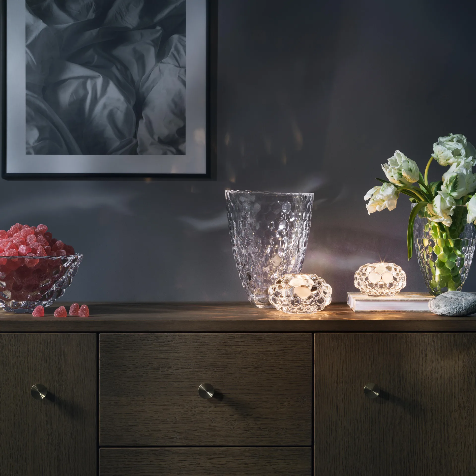 Vaso Raspberry 200 mm, transparente Orrefors