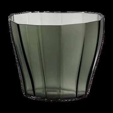 Vaso Reed 17,5 cm - Verde musgo - Orrefors