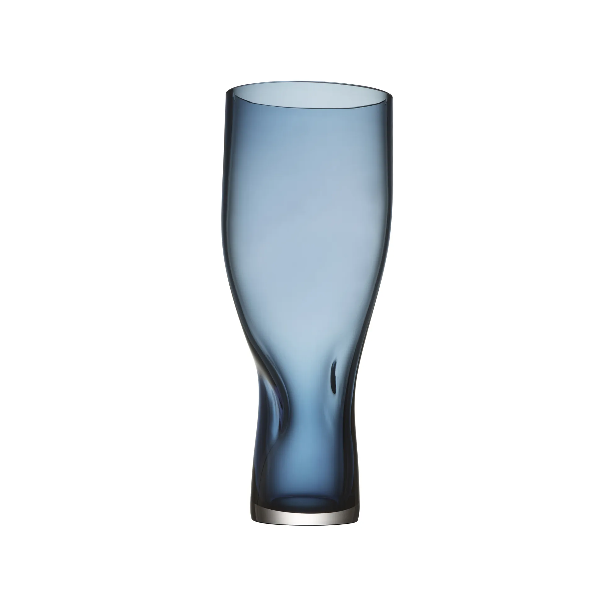 Vaso Squeeze 34 cm, azul Orrefors