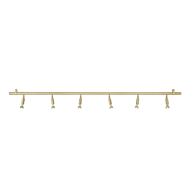 6 candeeiros de parede e de teto Star - Latão cru, 200 cm - Örsjö Belysning