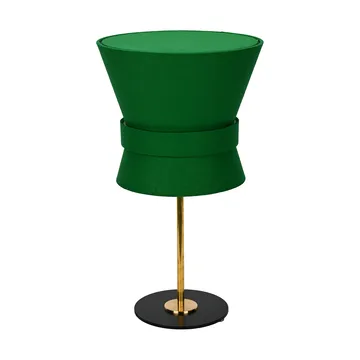 Bow candeeiro de mesa - Latão cru-emerald green, pequeno 50 cm - Örsjö Belysning