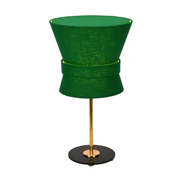 Bow candeeiro de mesa - Latão cru-emerald green, pequeno 50 cm - Örsjö Belysning
