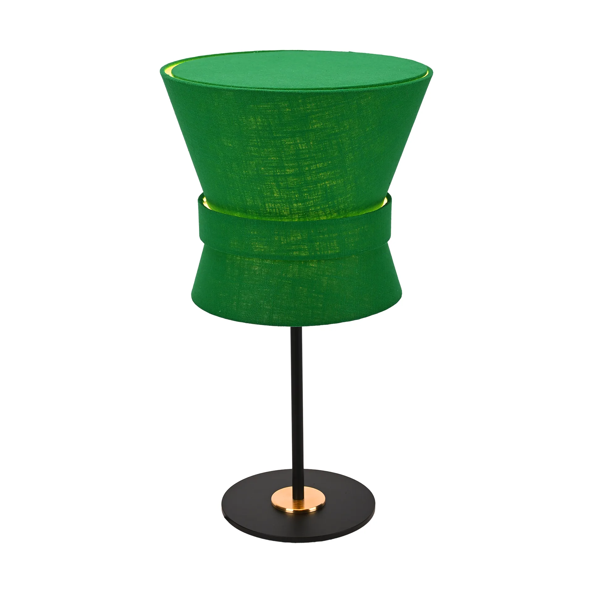 Bow candeeiro de mesa, Preto-emerald green, pequeno 50 cm Örsjö Belysning