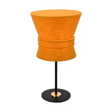 Bow candeeiro de mesa - Preto-yellow ochre, pequeno 50 cm - Örsjö Belysning
