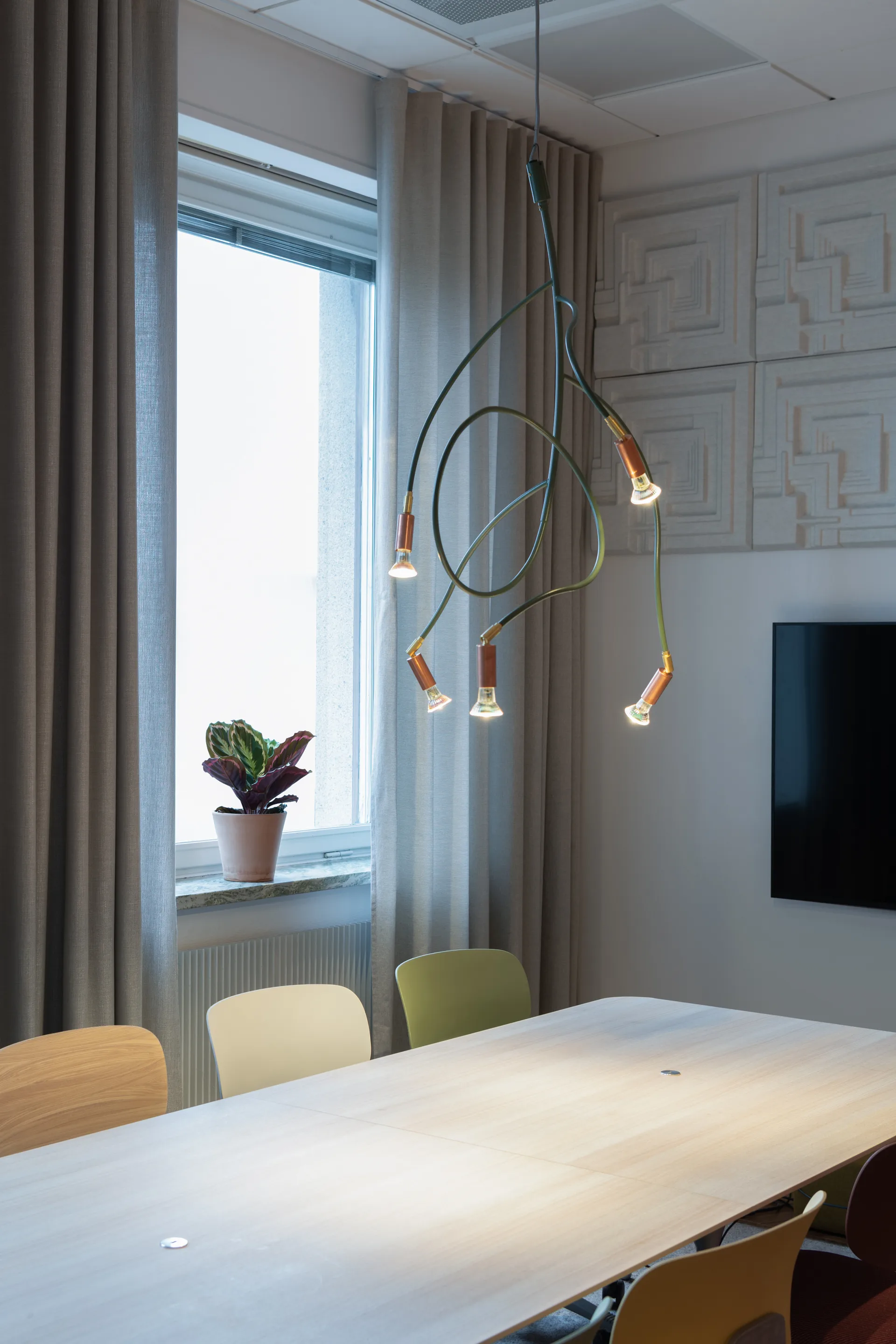 Candeeiro de teto Ranka 5, Branco  Örsjö Belysning