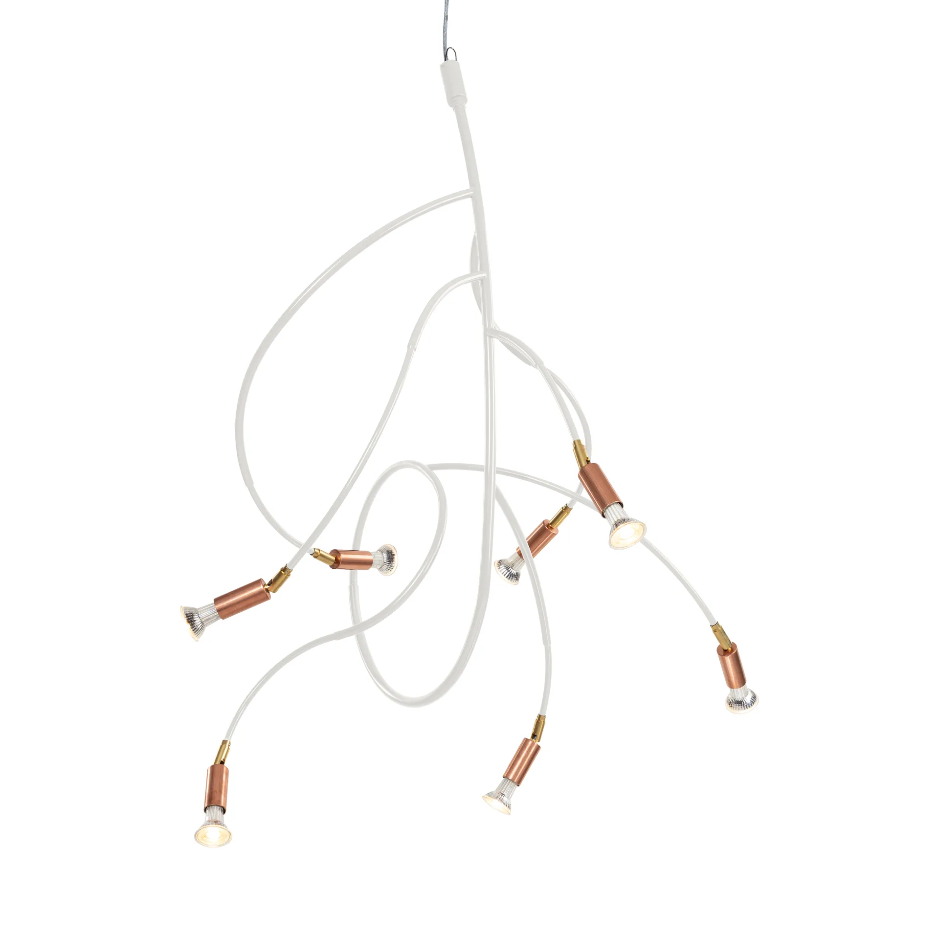 Candeeiro de teto Ranka 7, Branco  Örsjö Belysning